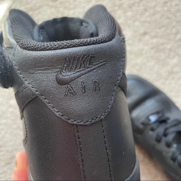 Men's Air Force 1 Mid 07 Black 315123-009 size 10 - Picture 14 of 16